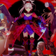 Characters from Fate/Grand Order strike poses.